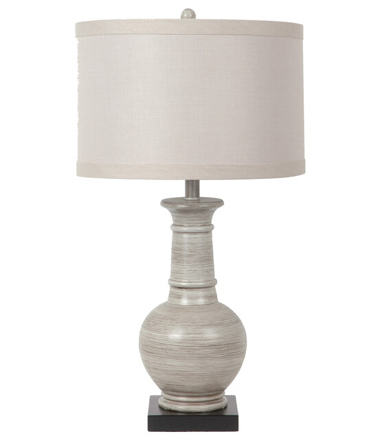 Best price and high quality antique ceramic table lamp with linen lampshade for modern house/hotel/restaurant lighting supply 