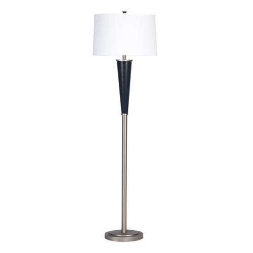 Metal floor lamp