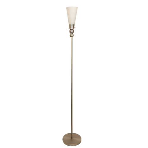 Metal floor lamp