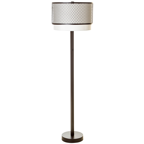 Metal floor lamp