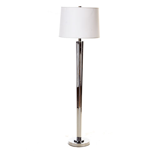 Metal floor lamp