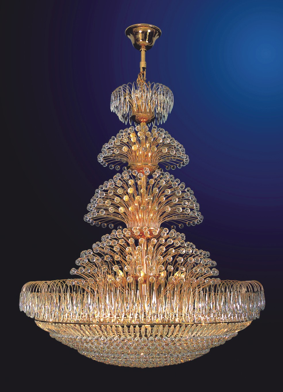 Crystal chandeliers