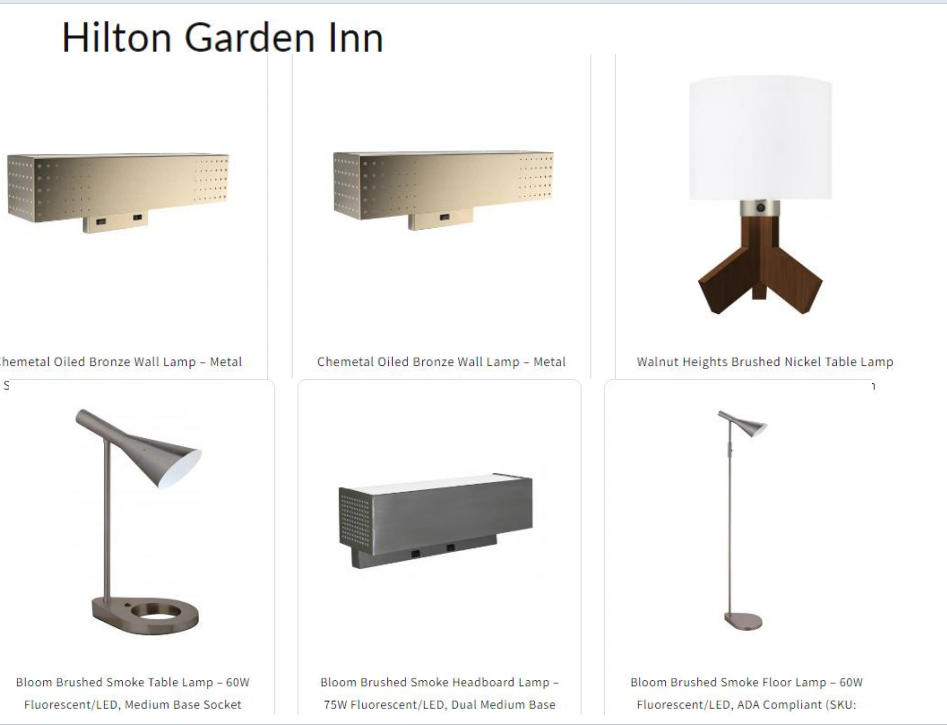 Hotel Guestroom Lighting